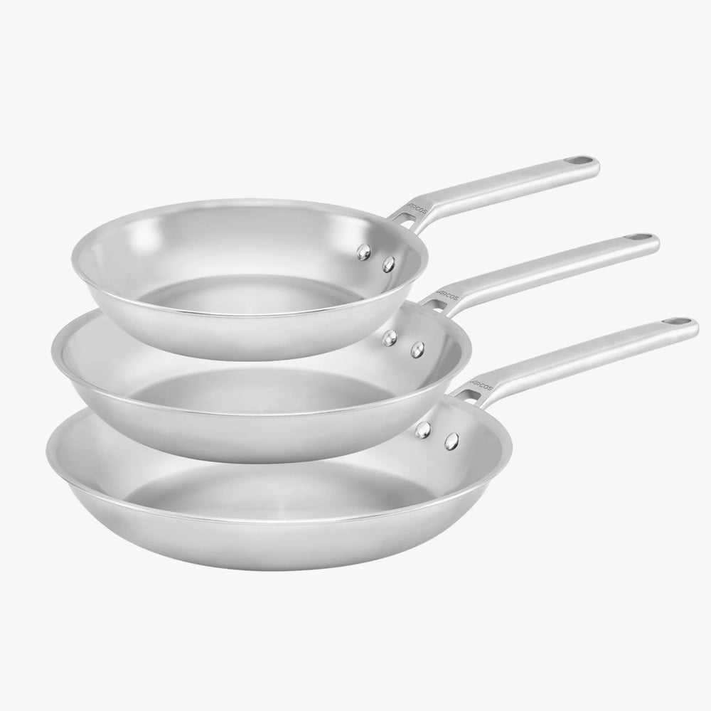 Set sartenes Samoa Inox 24, 28 y 30 cm