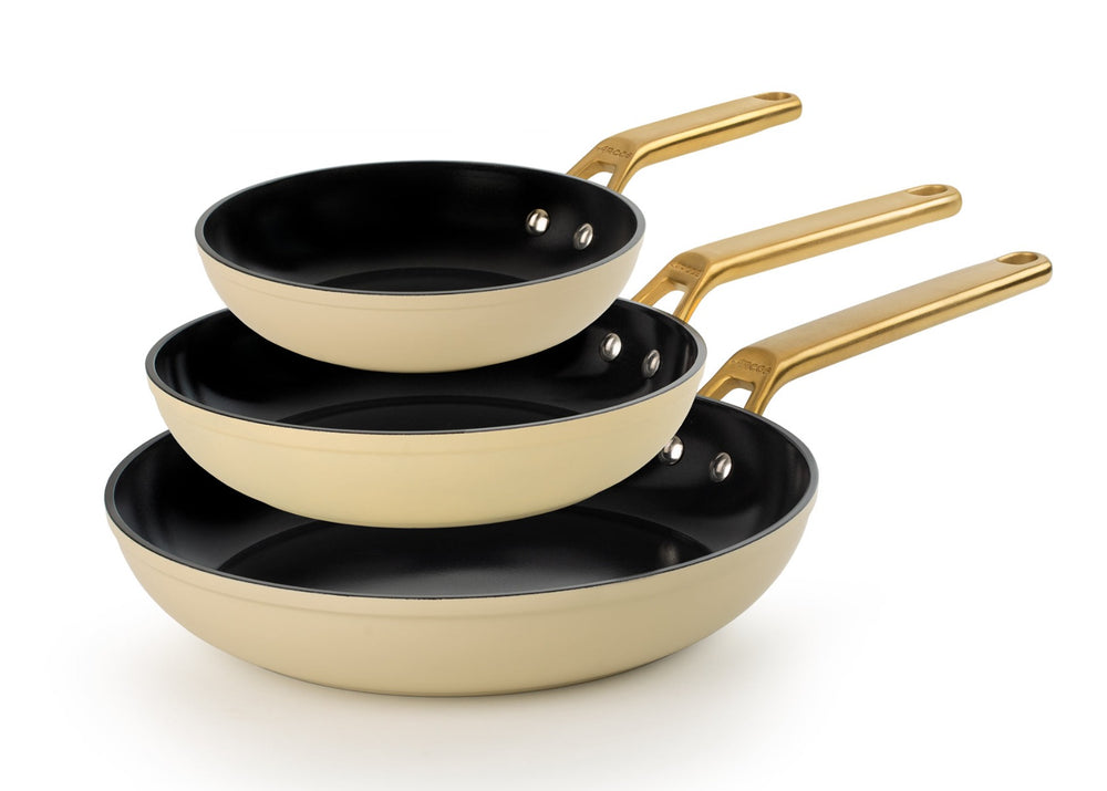 Set di Padelle Samoa Iconic Beige 20, 24 e 28 cm