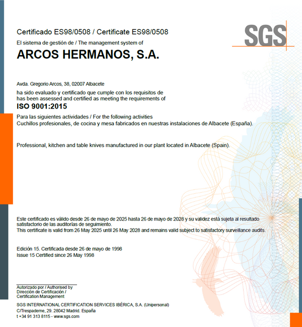 SGS ISO 9001
